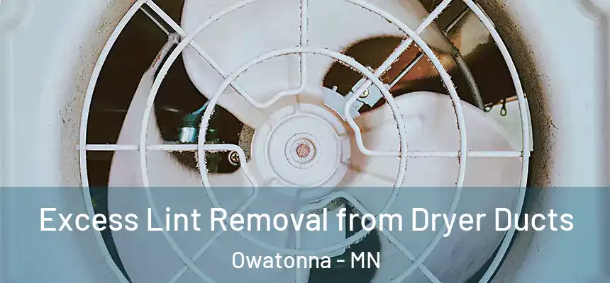 Excess Lint Removal from Dryer Ducts Owatonna - MN